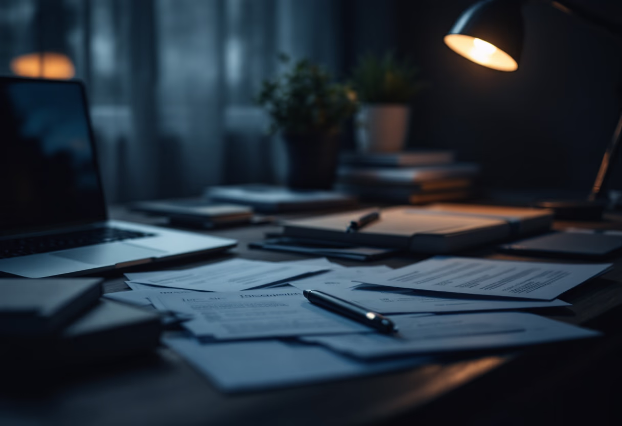 [background image] image of a professional workspace (for an insurance agency & company)