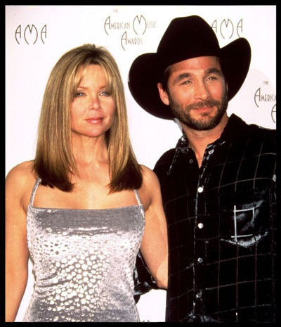 Clint Black and his wife Lisa Hartman