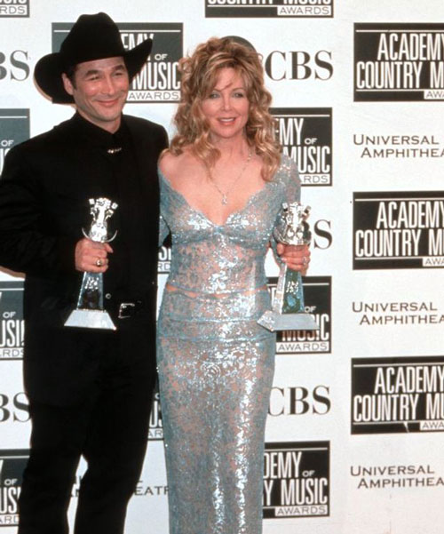 Clint Black Wins the awards for Top New Male Vocalist and Top Male Vocalist of the Year at the Academy of Country Music Awards