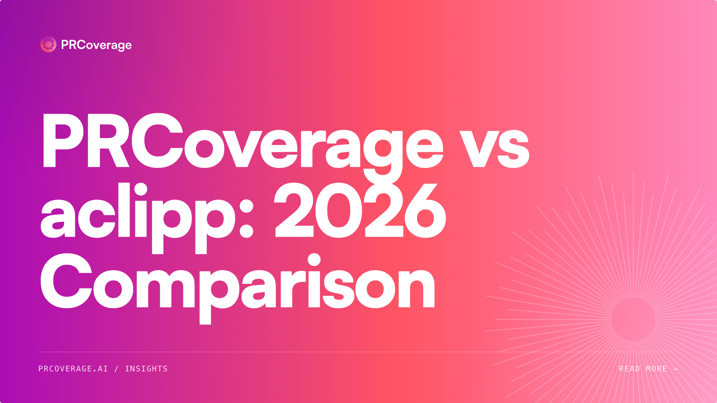 PRCoverage vs aclipp: 2026 Comparison
