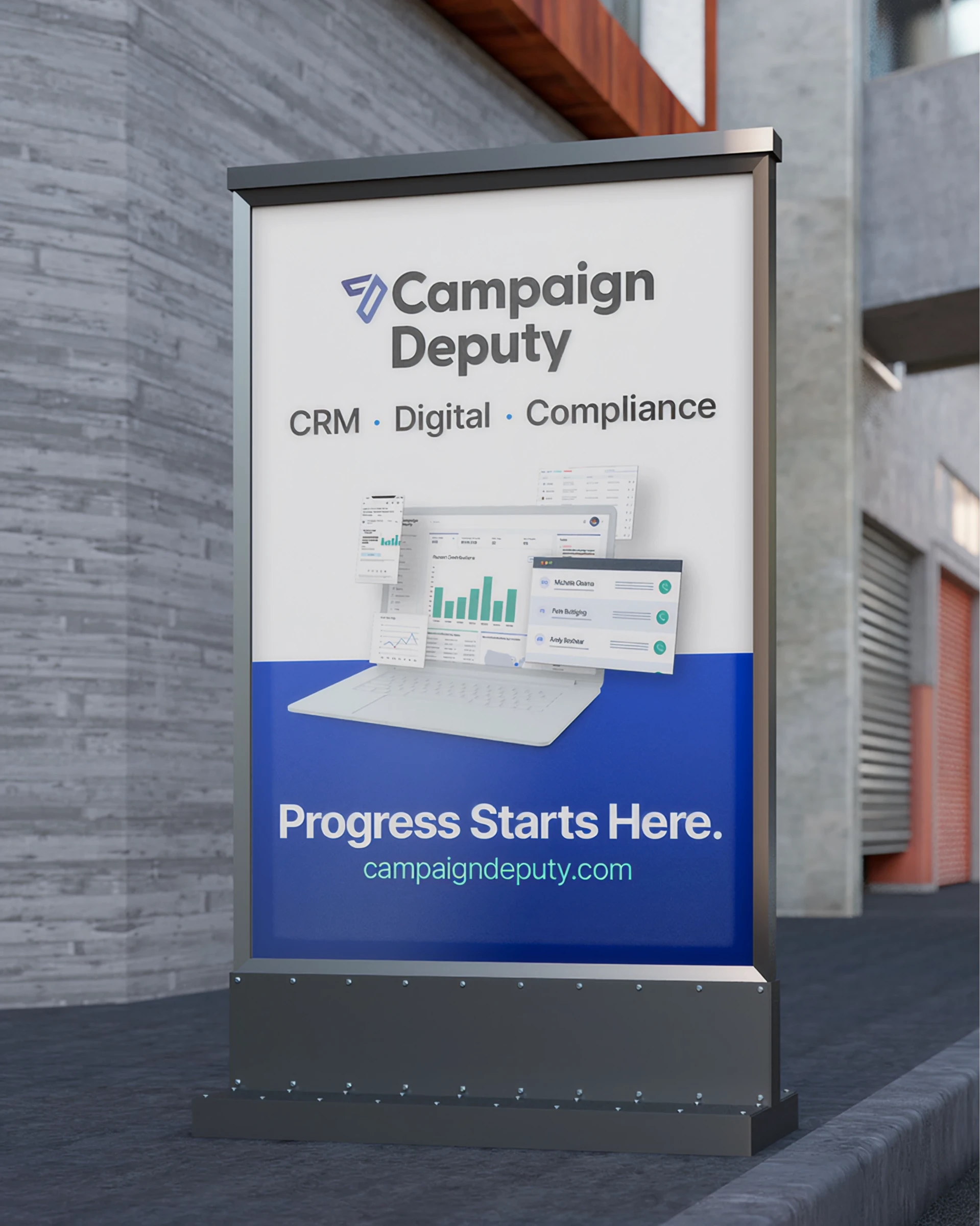 Campaign Deputy Marketing Sign Example