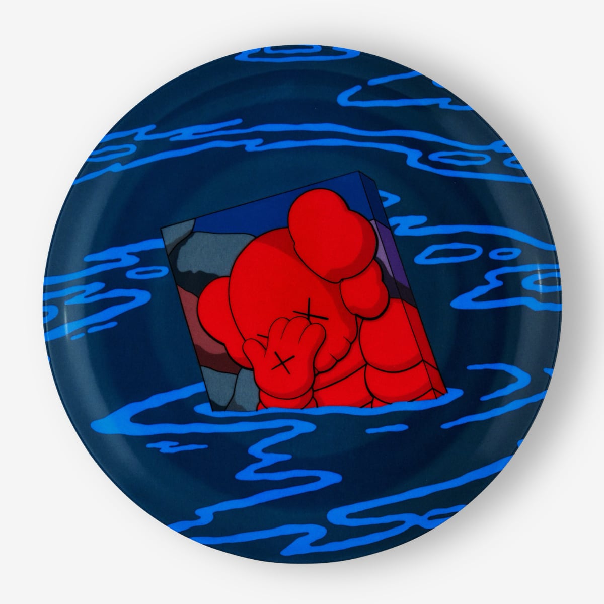 KAWS Artist Plate detail