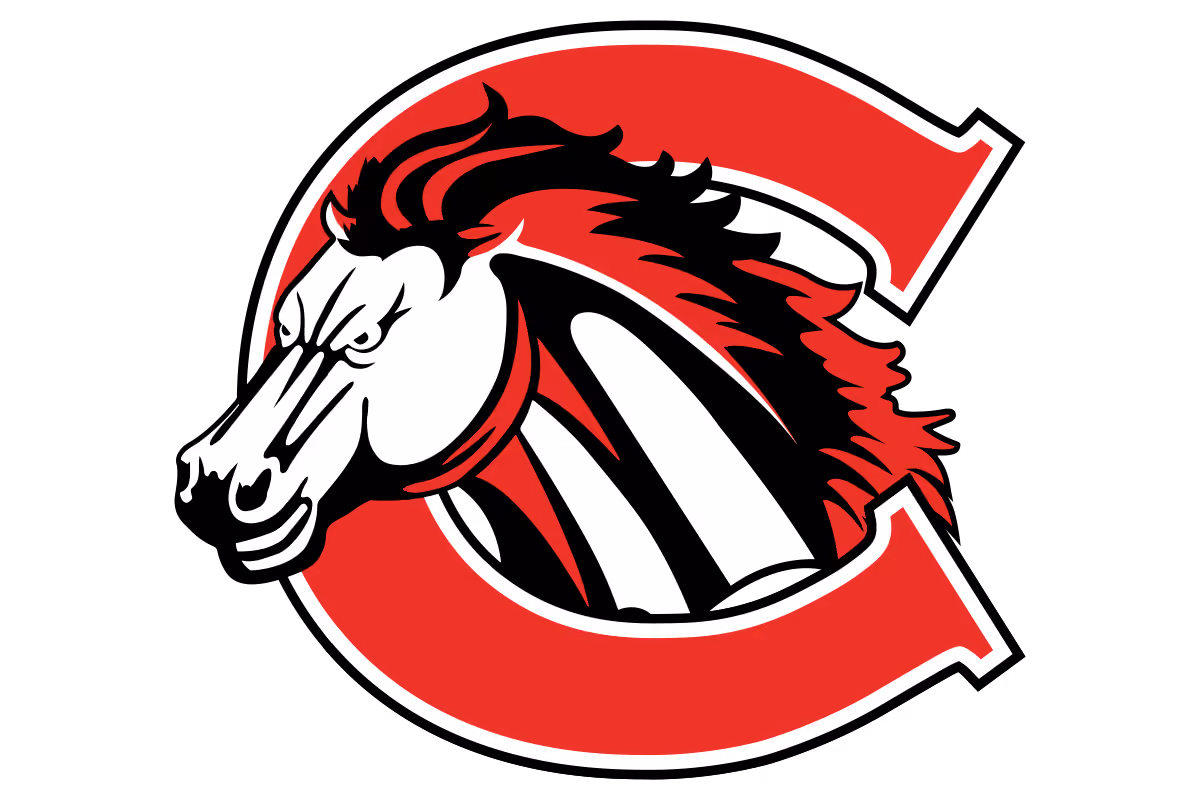 Carrollton Creekview Mustangs1 logo