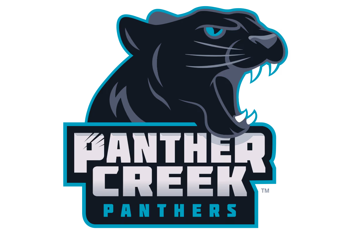 Frisco Panther Creek Panthers1 logo