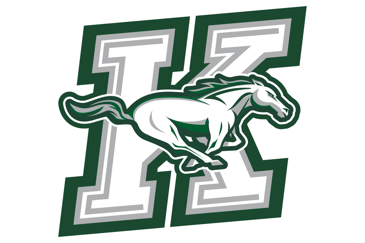 Corpus Christi King Mustangs logo