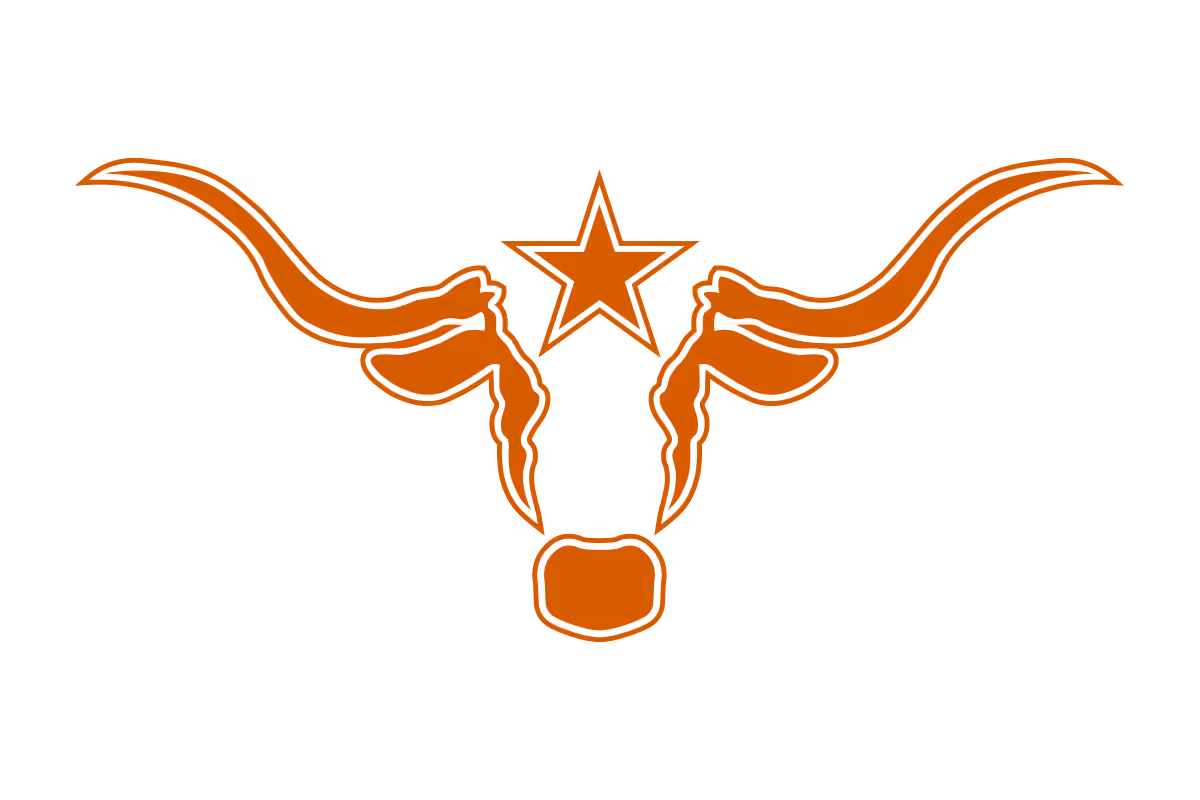 Dallas White Longhorns1 logo