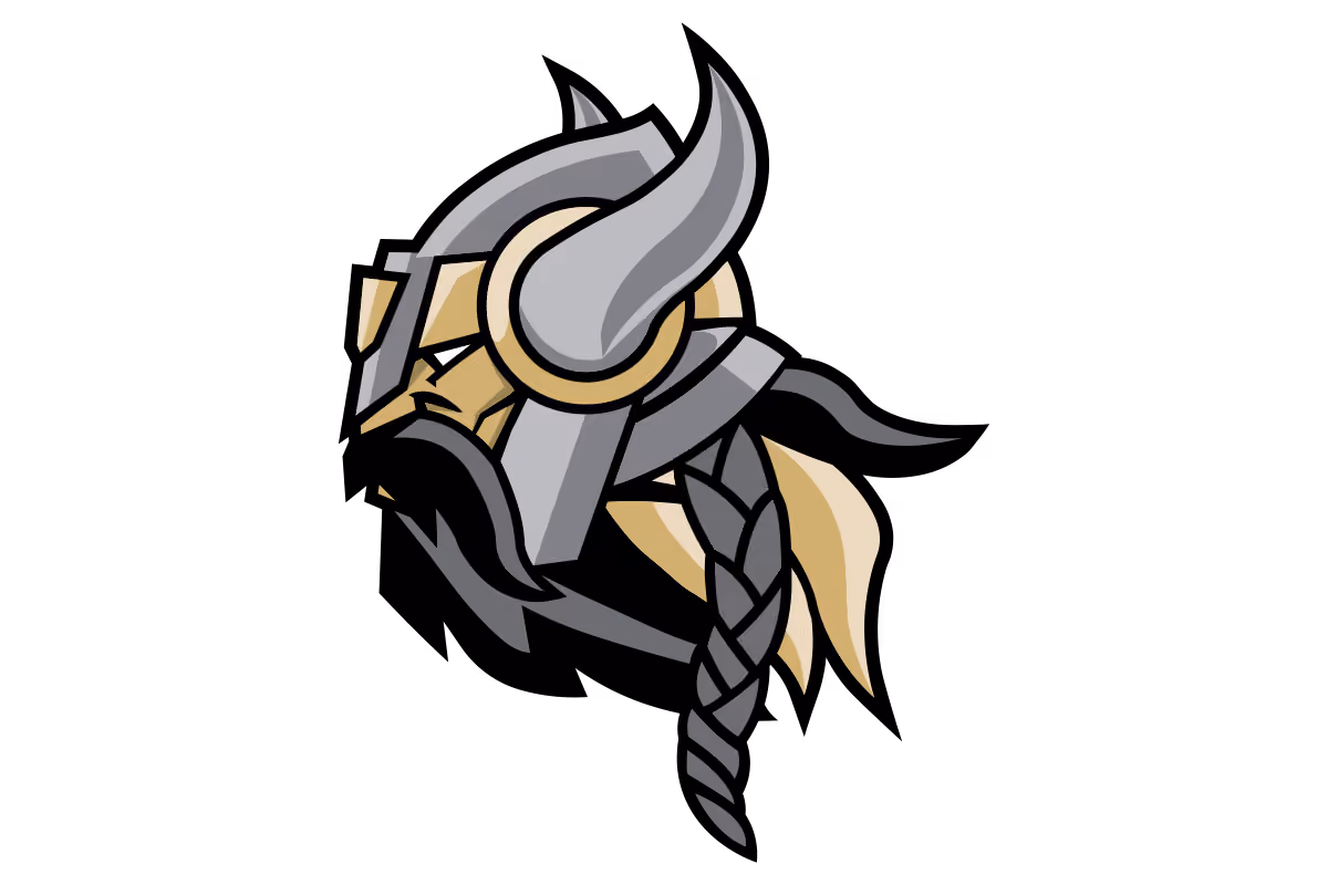 Dallas Pinkston Vikings logo