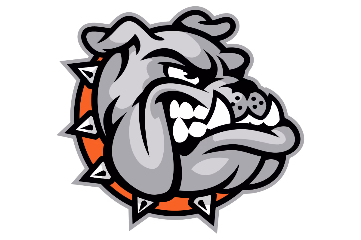 San Antonio Burbank Bulldogs logo