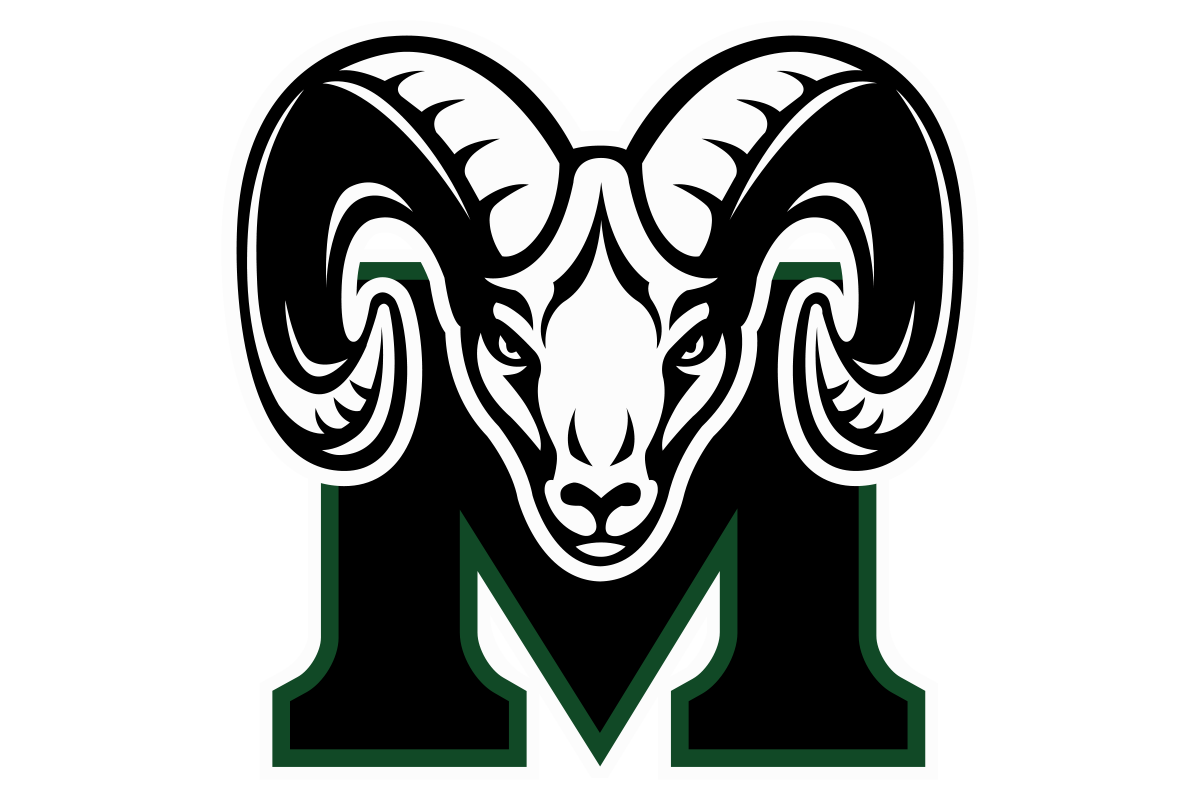 Katy Mayde Creek Rams logo