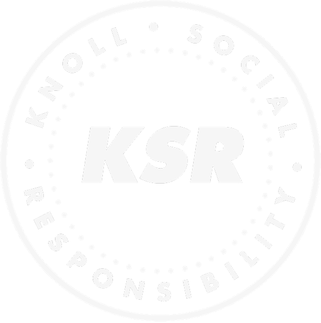Knoll Social Responsibility program sustainable packaging