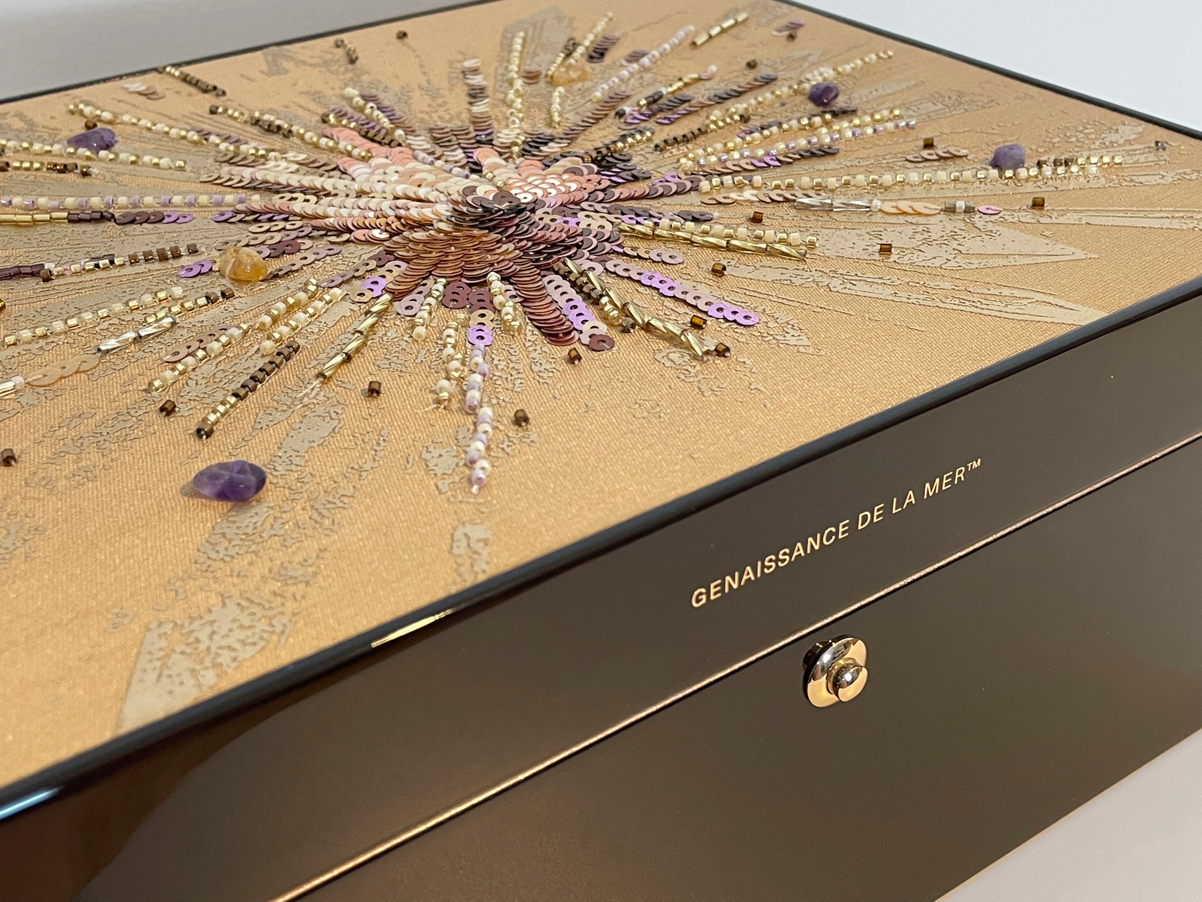 Hand-built bespoke luxury packaging construction and finishing