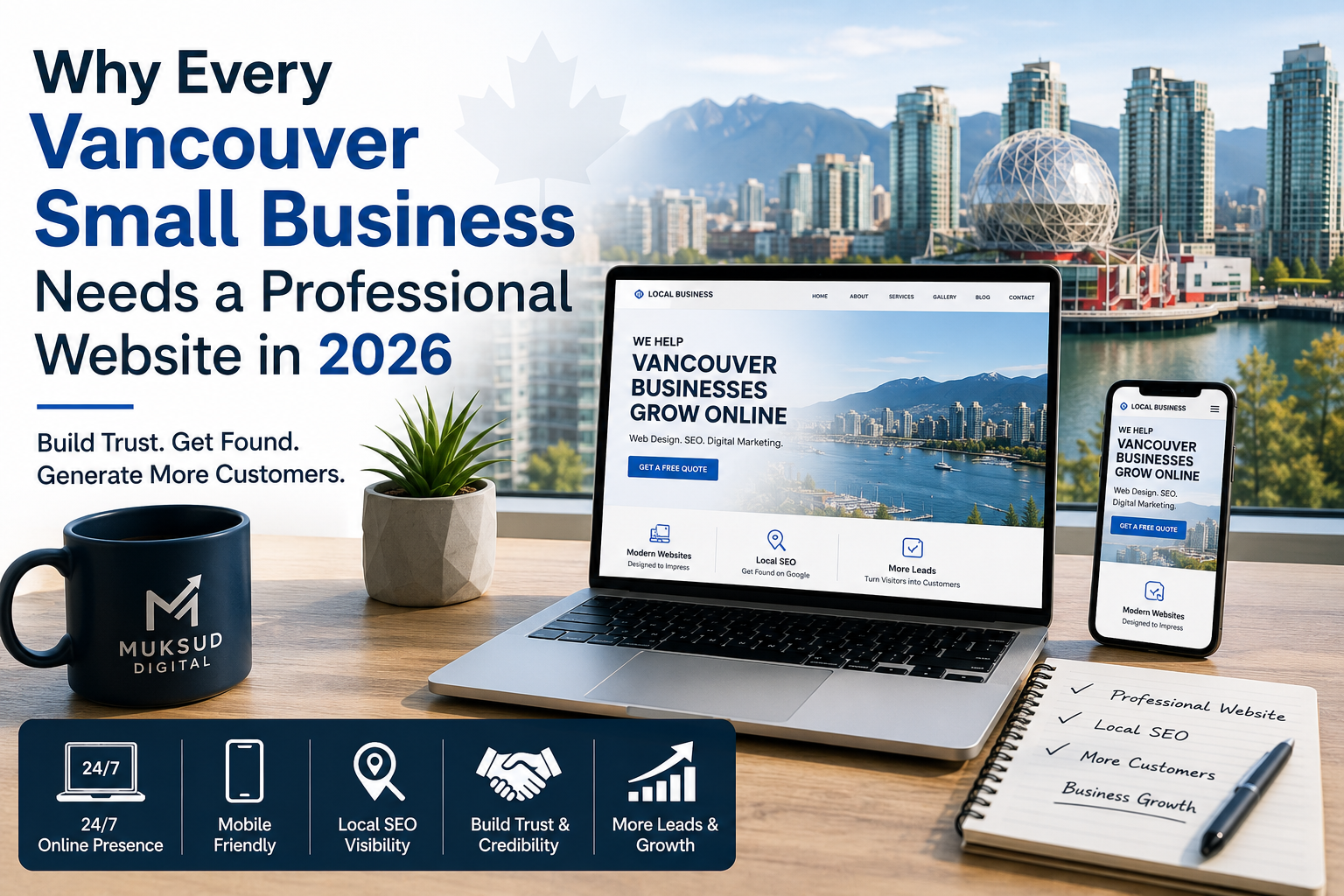 Why Every Vancouver Small Business Needs a Professional Website