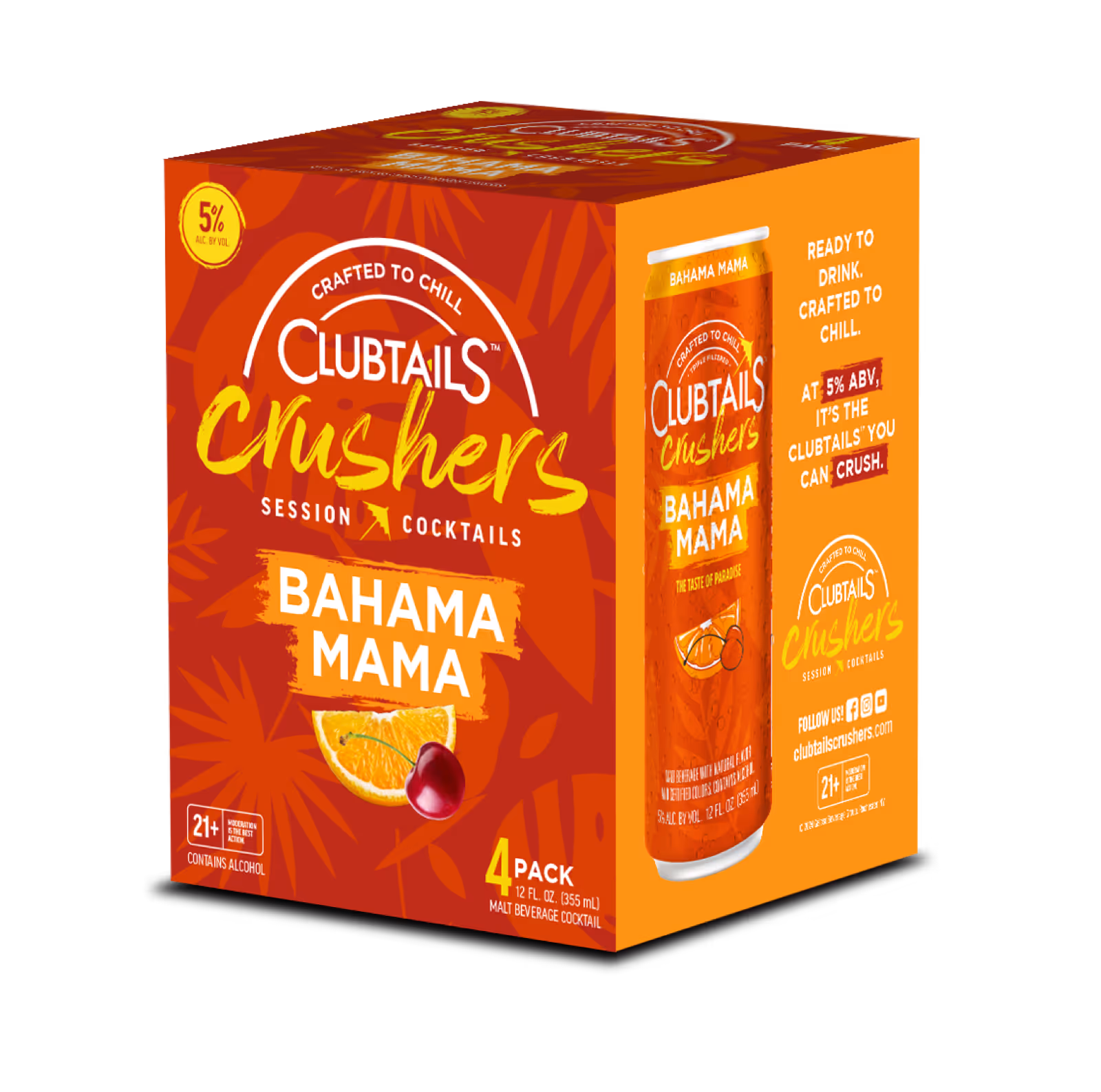 Clubtails Crushers Bahama Mama four-pack