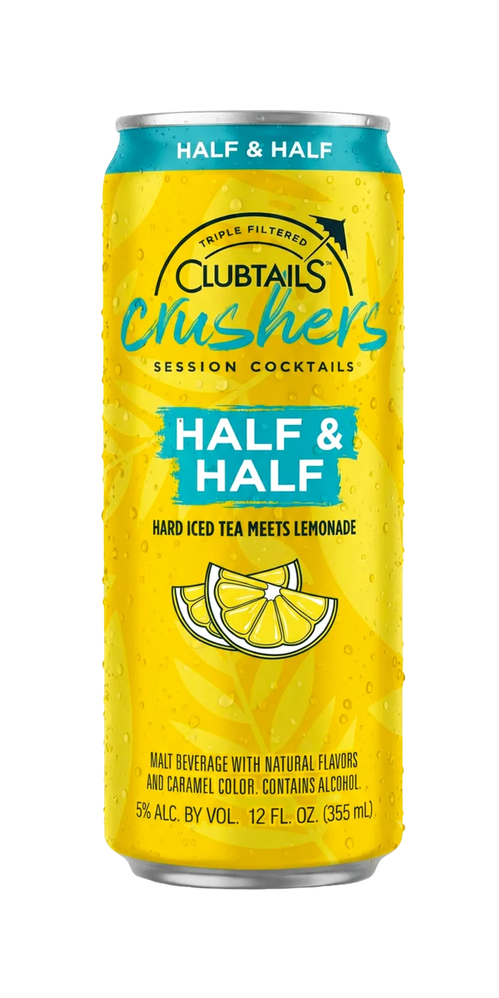 Clubtails Crushers Half & Half can