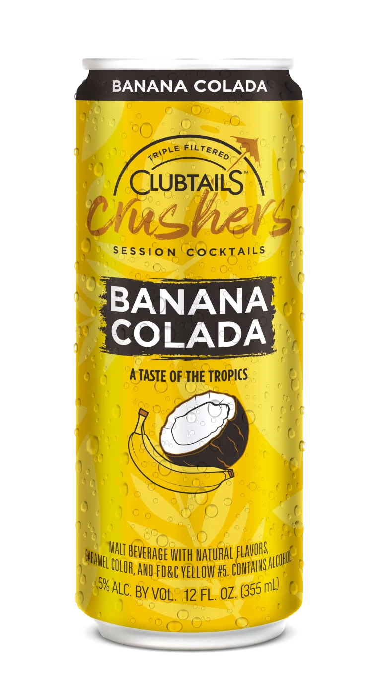 Clubtails Crushers Banana Colada can