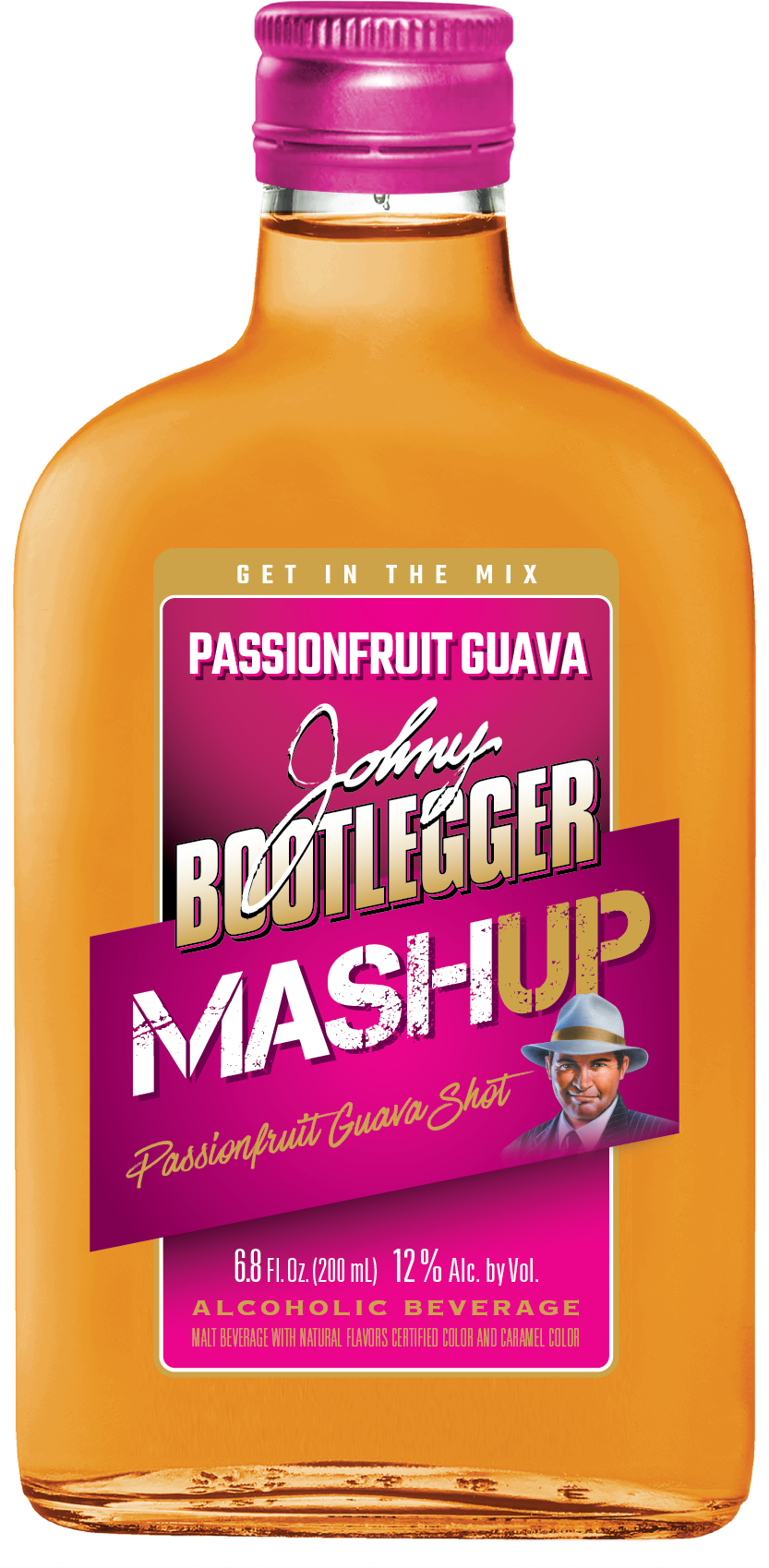 Johny Bootlegger MASHUP Passionfruit Guava 200mL flask