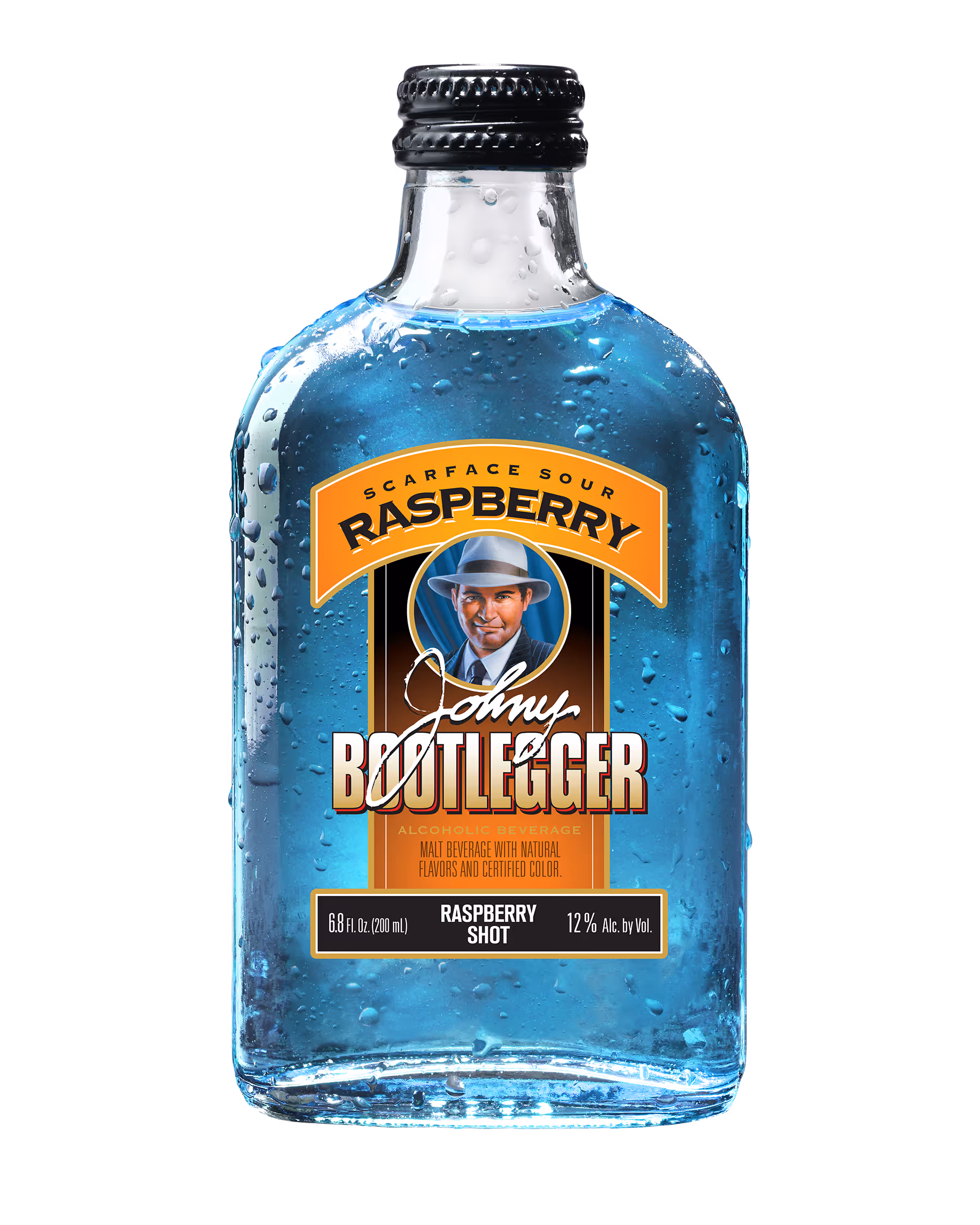 Johny Bootlegger Scarface Sour Raspberry 200mL flask