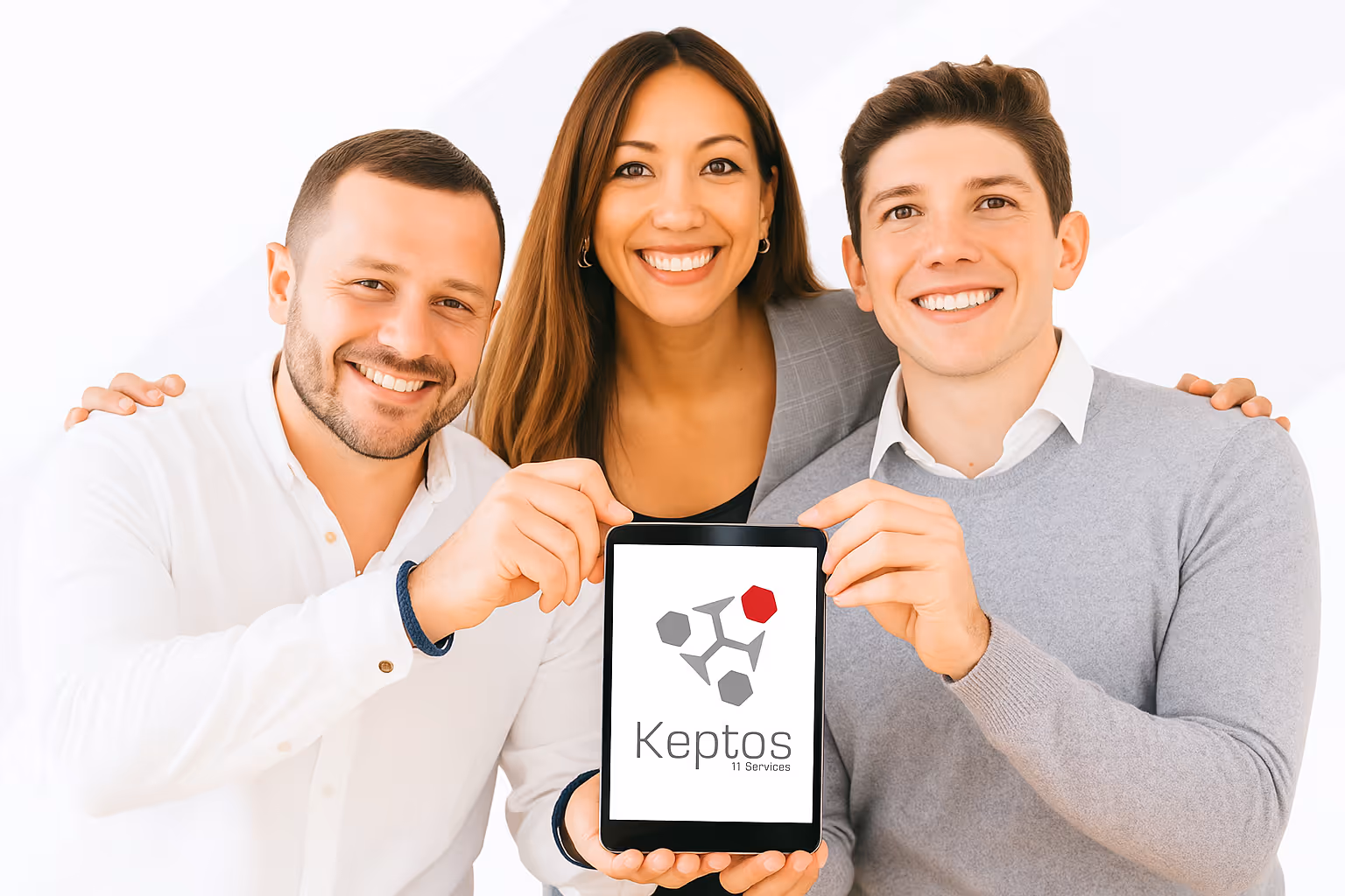 Equipo Keptos al servicio del cliente