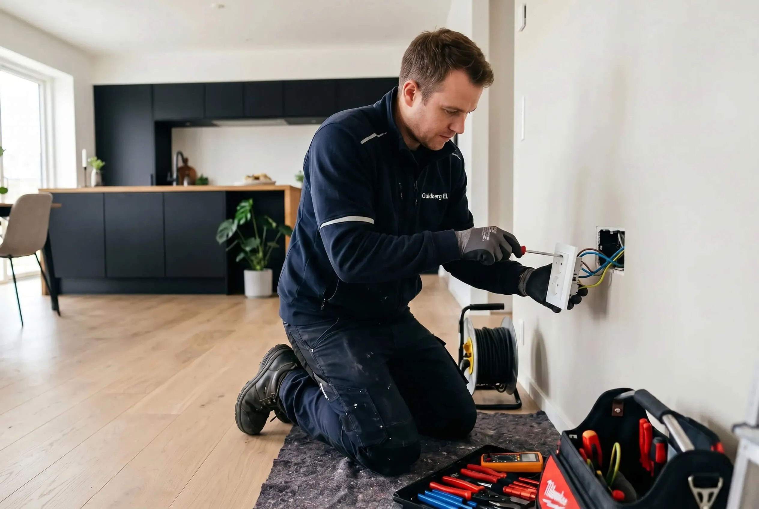 Elektriker installation