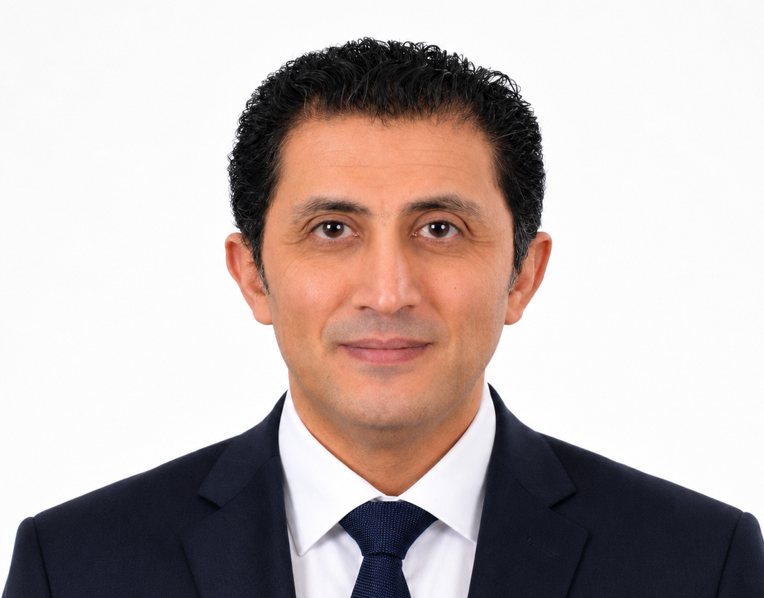 Portrait of Tamer Hamouda, PhD — Co-Founder of Valorizen