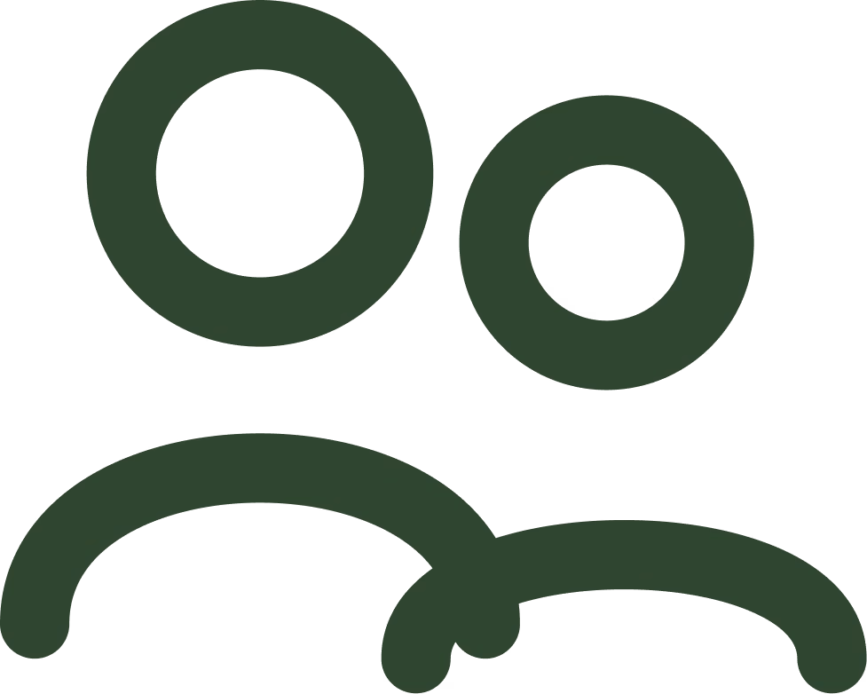 Two people icon for the Facebook group