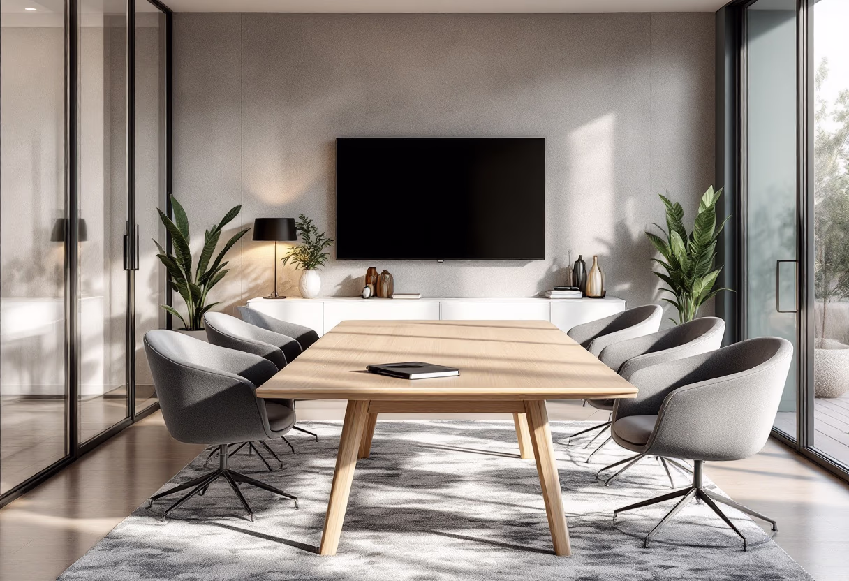 [background image] image of meeting room (for an ecommerce)