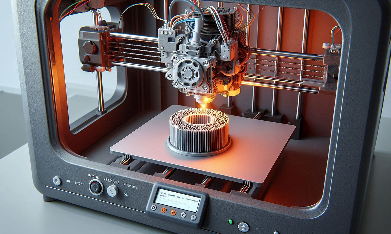 3D Drucker in Aktion