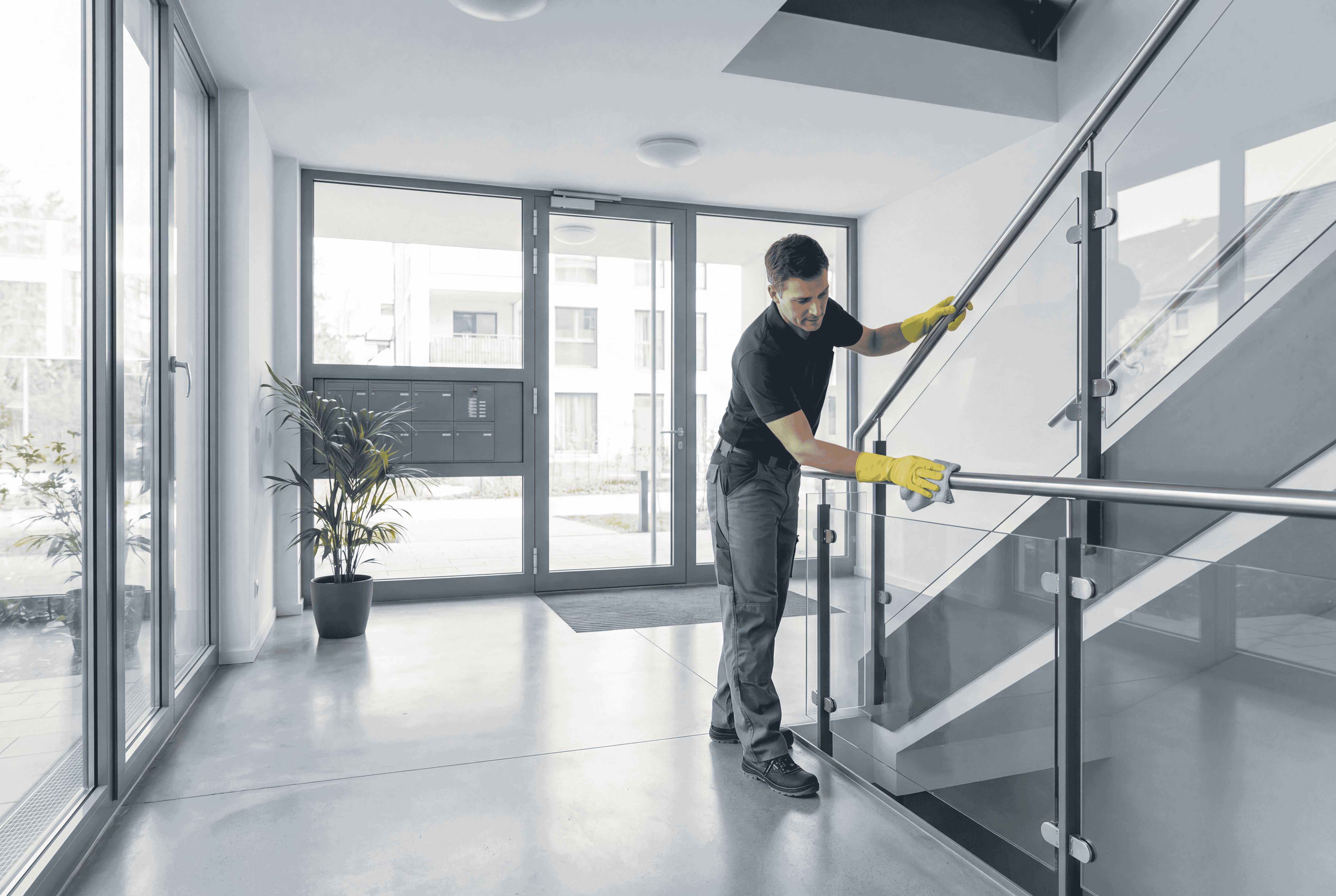 Gebäudeservice und Reinigung für gepflegte Immobilien