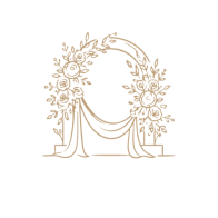 Floral arch icon representing event design