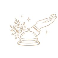 Service bell icon representing guest hospitality