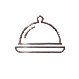 Catering dome icon representing private dining