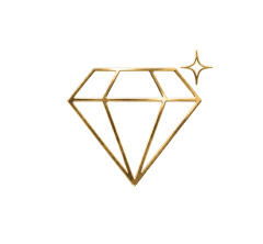 Diamond icon representing quality
