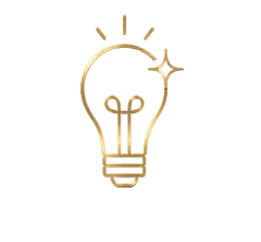 Lightbulb icon representing creativity