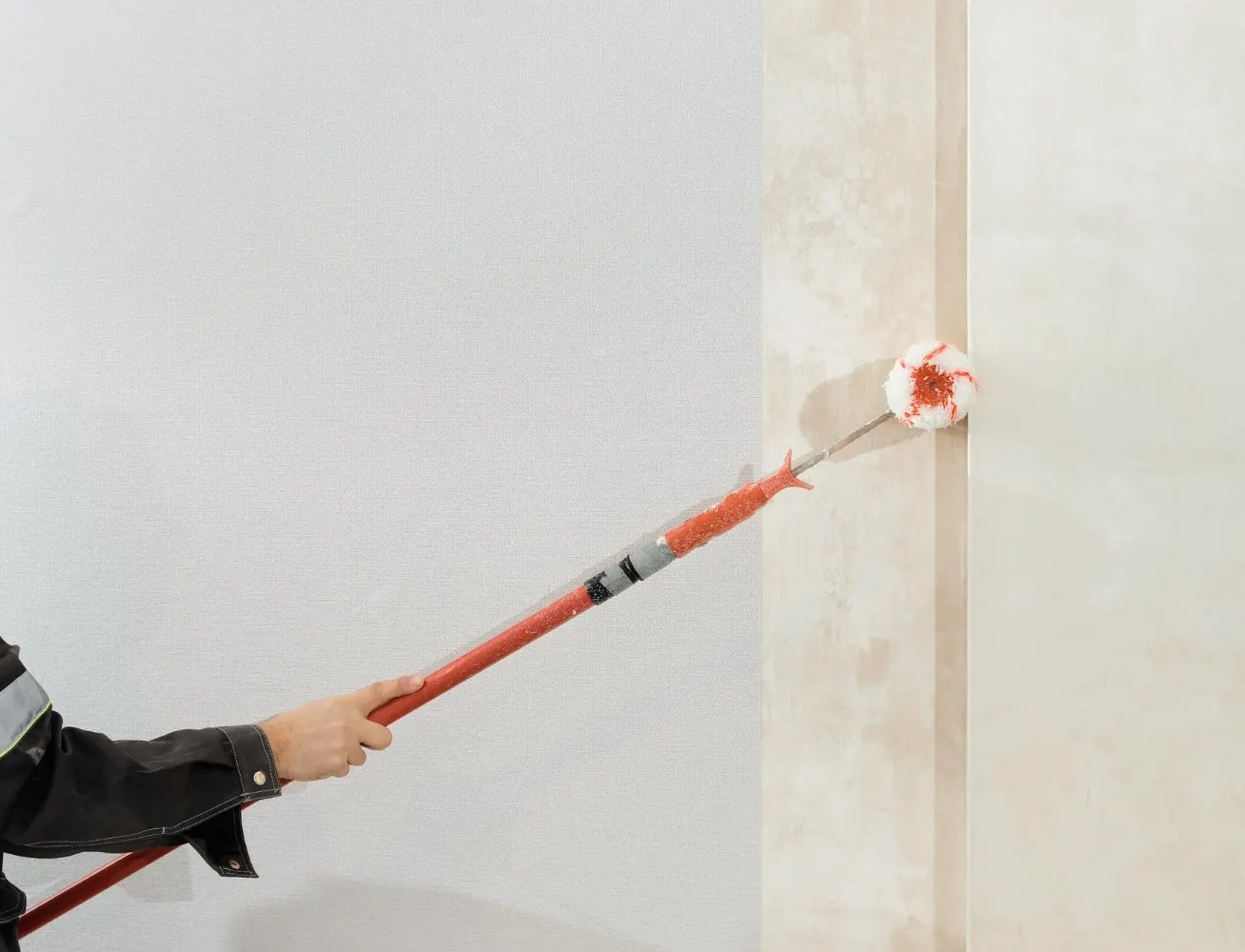 worker painting