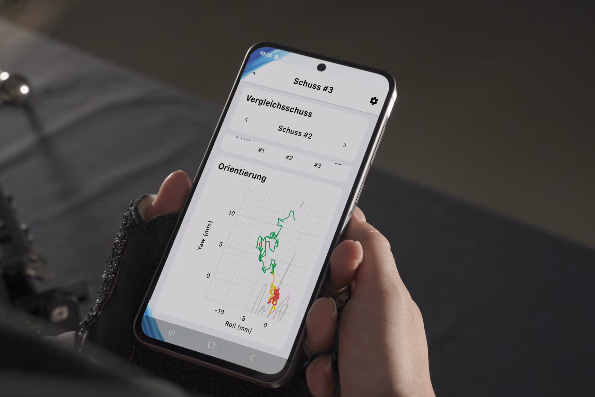 BTe2 App - Mobile Screen Start Schuss