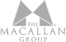 The Macallan Group logo with stylized letter M in gray and black text below.
