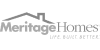 Meritage Homes logo with tagline Life. Built. Better.