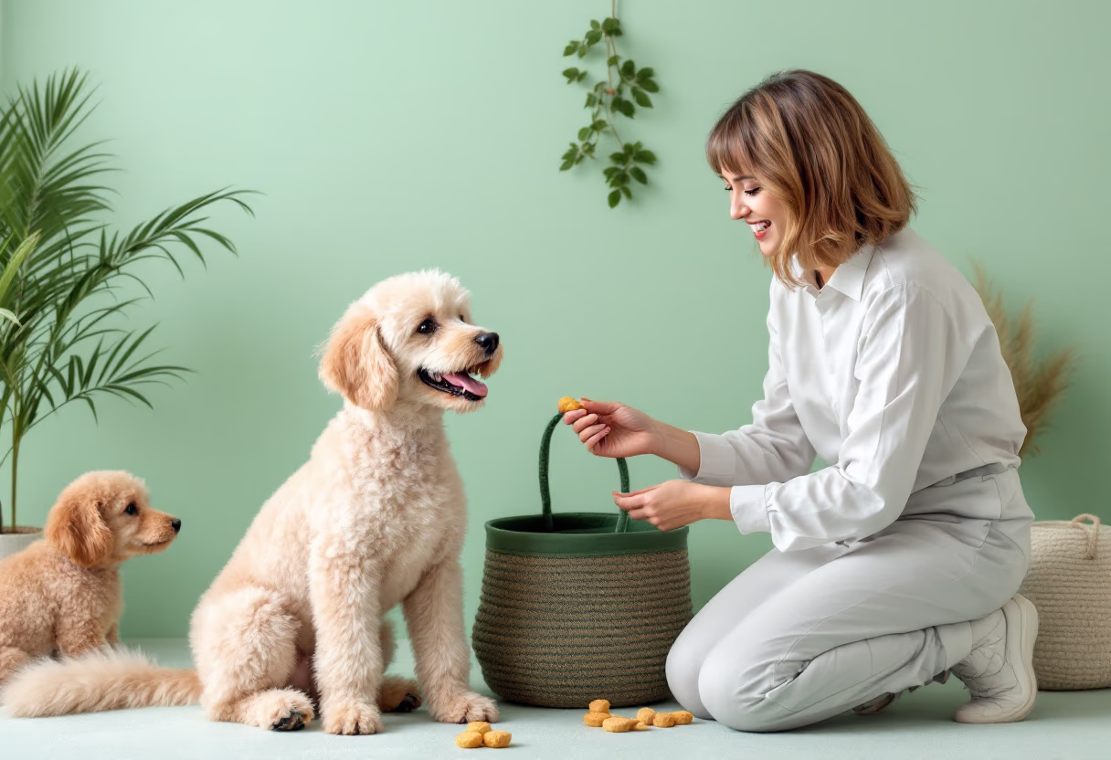 image of a pet training class