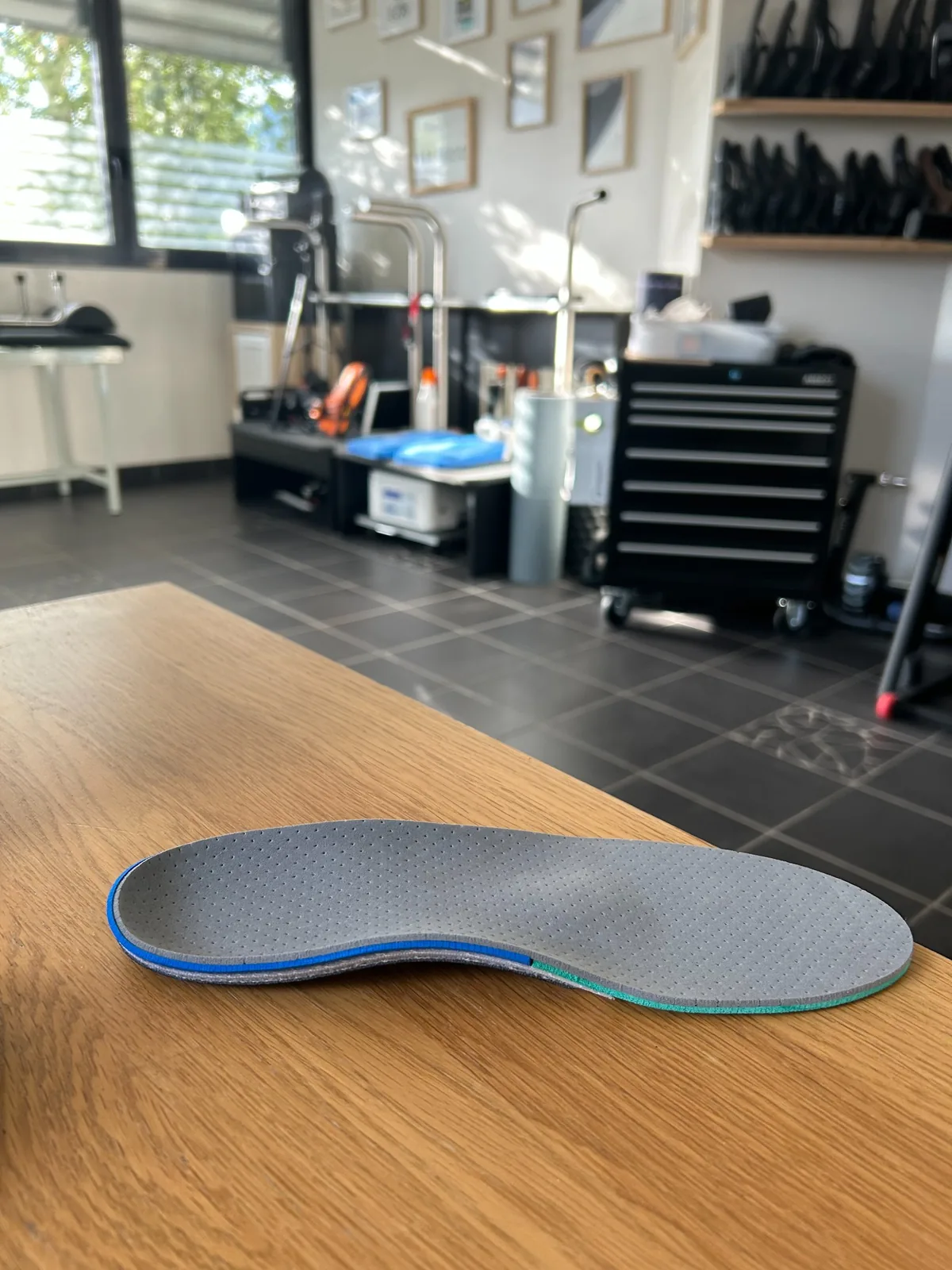 Orthèse plantaire sur mesure réalisée chez Belledonne Podologie à Saint-Martin-d'Hères près de Grenoble