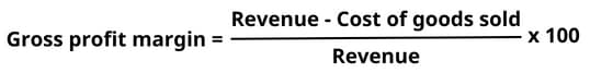 Gross profit margin formula
