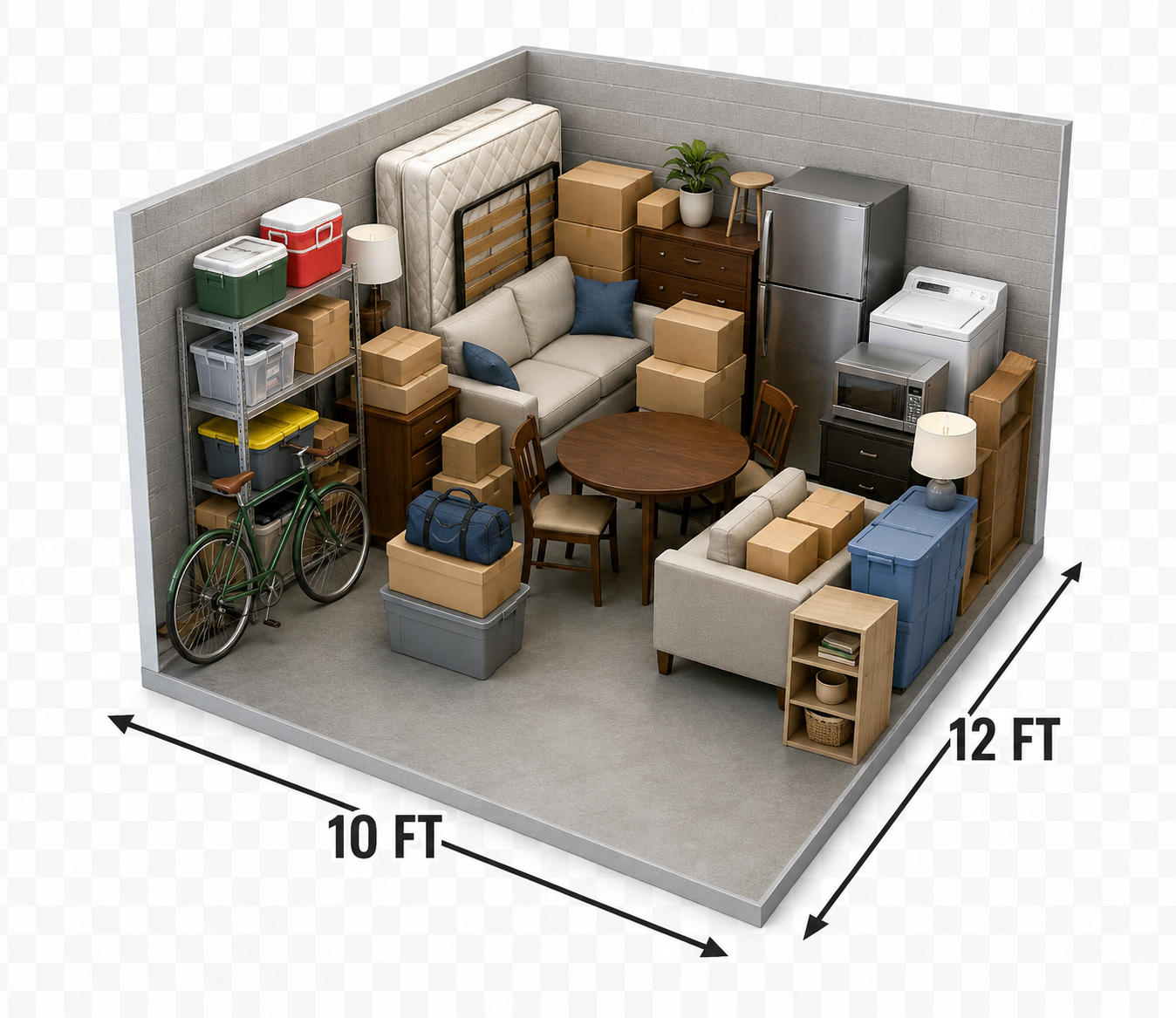 10x12 Storage Unit in Corpus Christi, TX