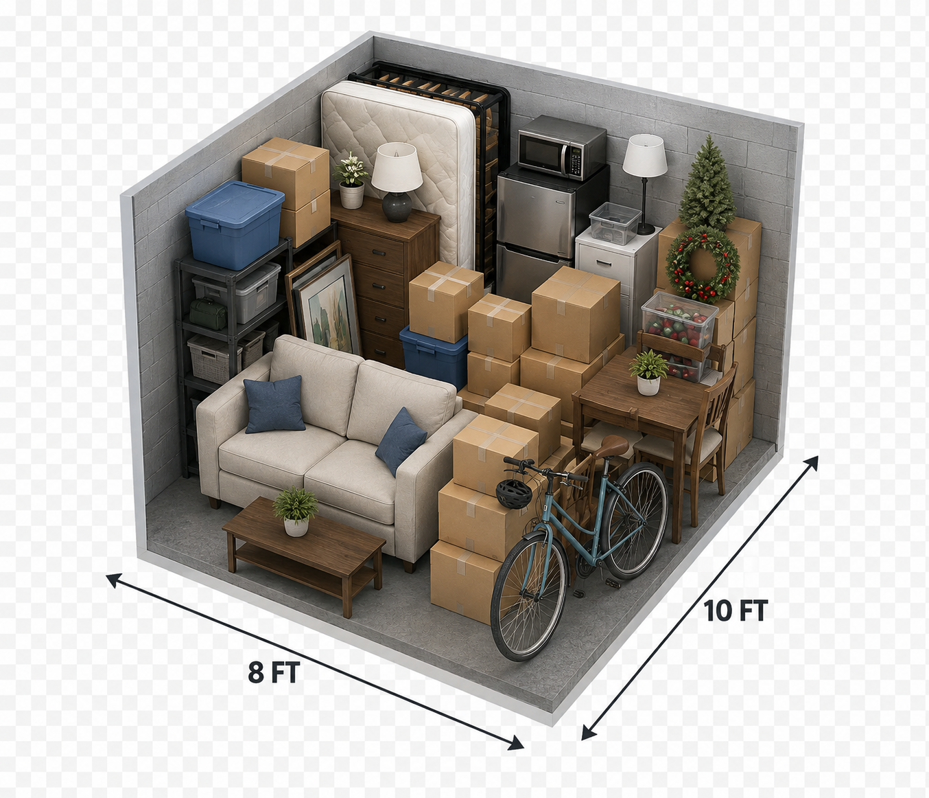 8x10 Storage Unit in Corpus Christi, TX