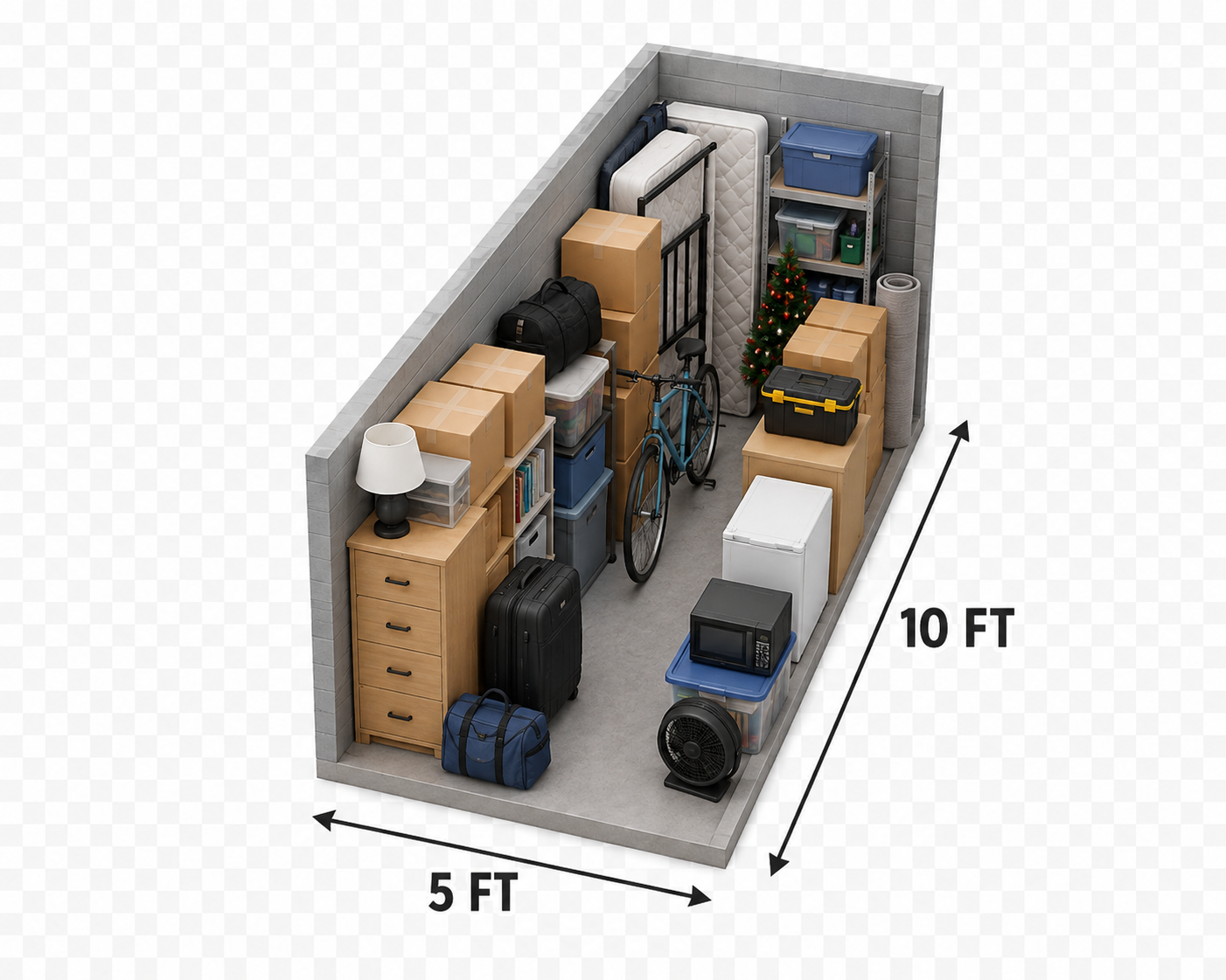 5x10 Storage Unit in Corpus Christi, TX