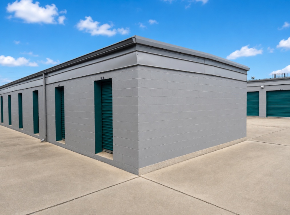 Gated self storage facility on Holly Rd in Corpus Christi, TX