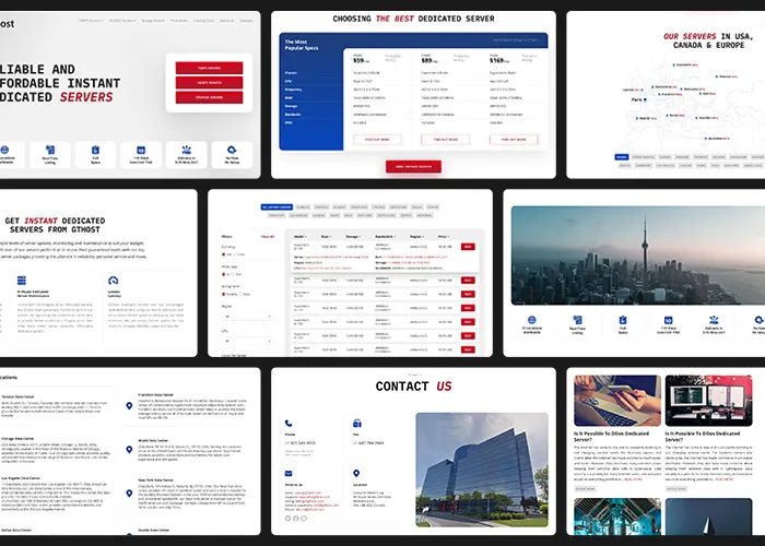 GT Host website case study overview