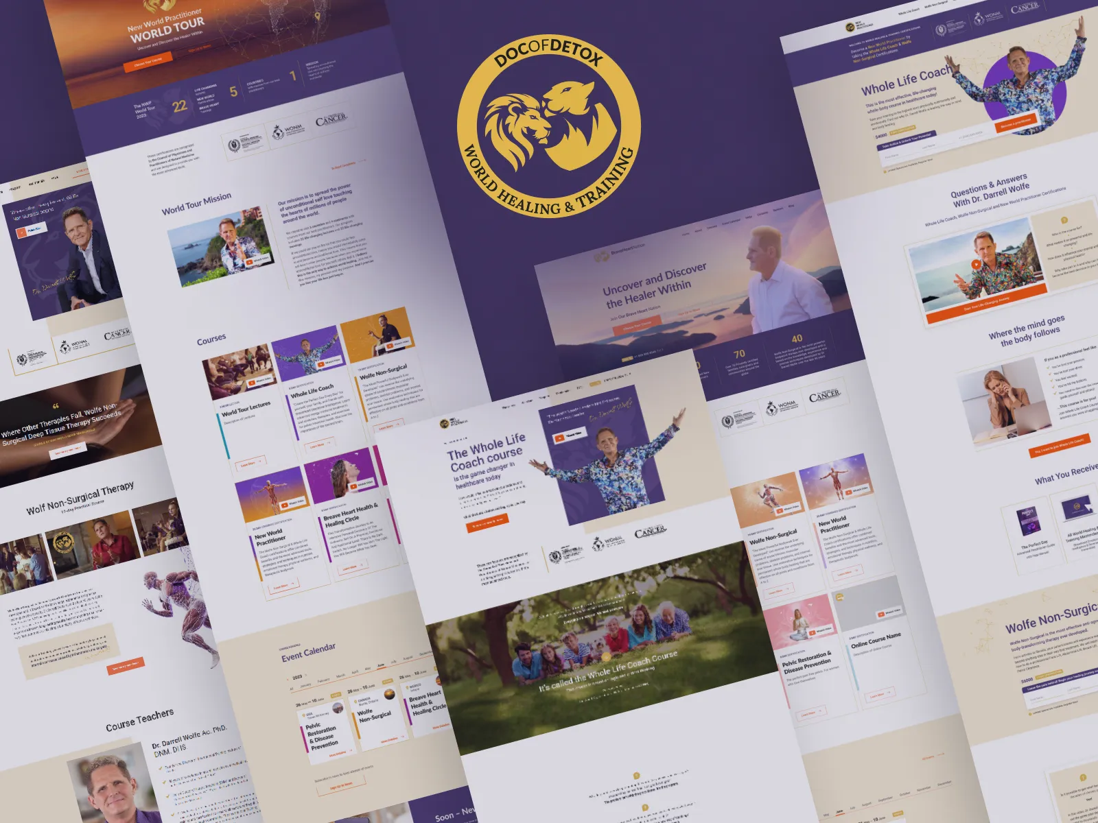 Doc of Detox website case study overview