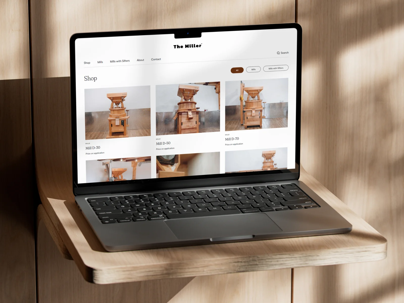 The Miller website case study overview