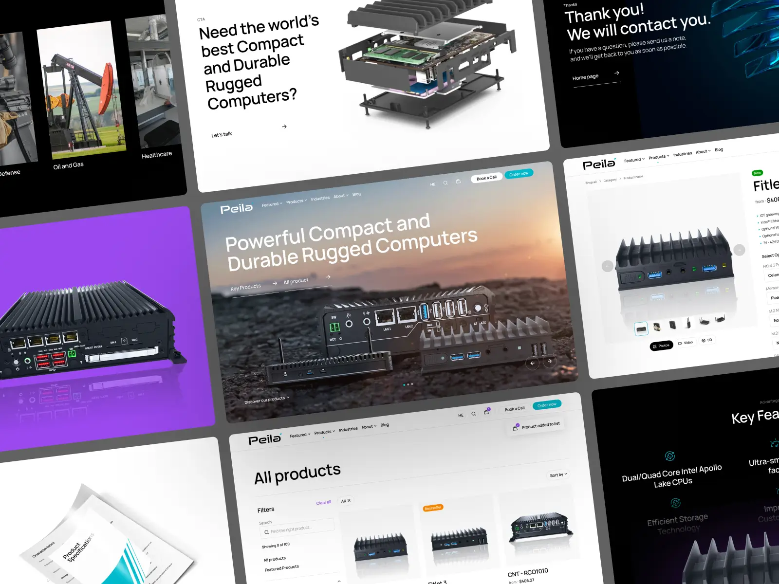 Peila website case study overview