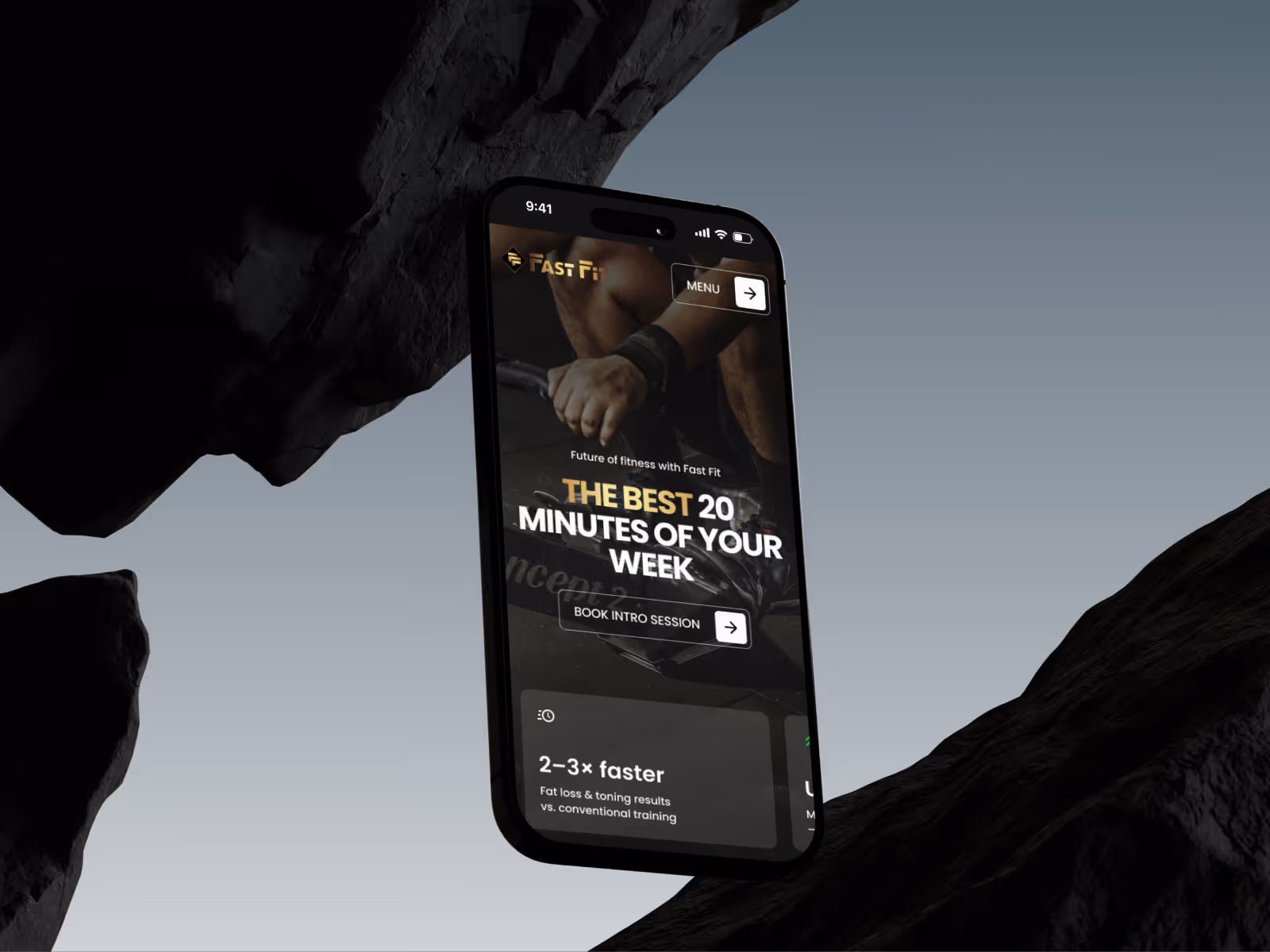 FastFit website case study overview