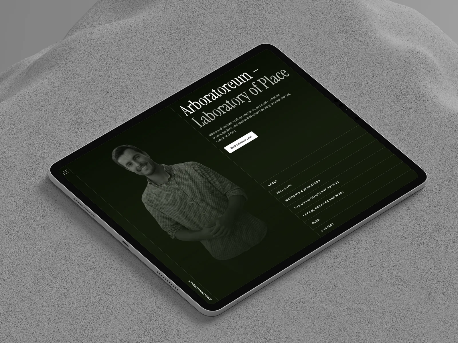 Arboratoreum website case study overview